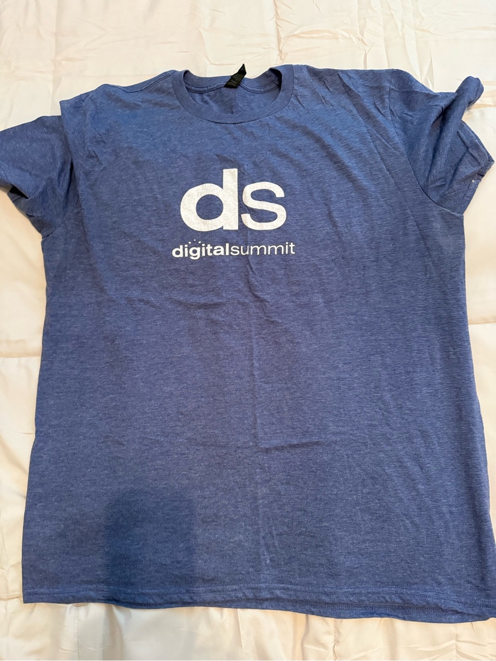 Anvil Blue 'ds digitalsummit' Short Sleeve Tee